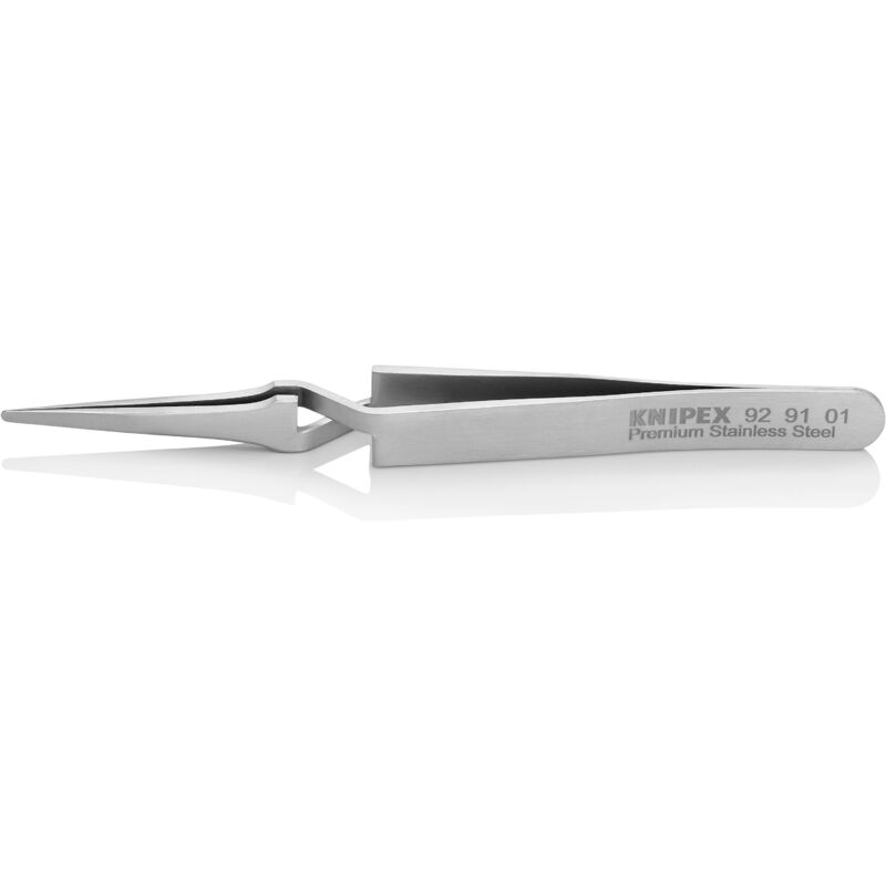 foto del prodotto 92 91 01 pinzetta a becchi incrociati di precisione 120 mm