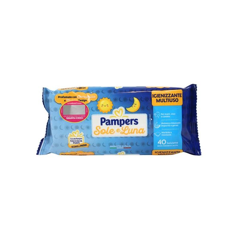foto del prodotto 920 salviette umidificate bambini soleluna pampers