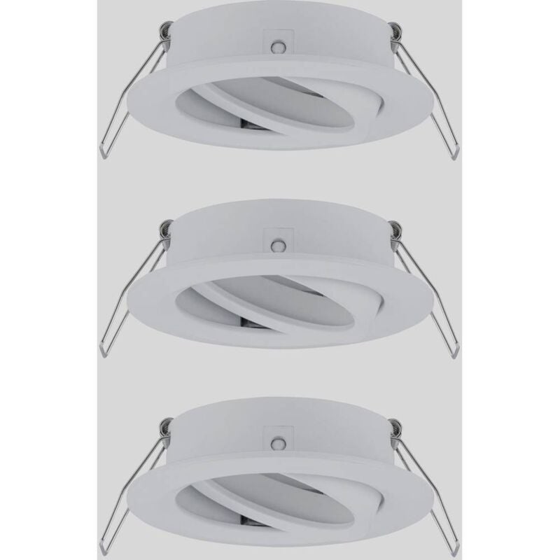foto del prodotto 92486 ebl choose anello di montaggio kit da 3 10 w bianco paulmann