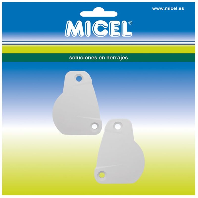 foto del prodotto 92563 set di coperture laterali per tende da sole, per profili di carico da 65 mm, colore bianco, 52 x 10,1 x 66,4 mm micel