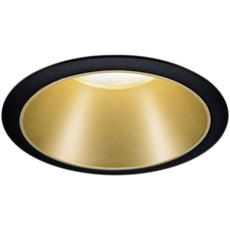 foto del prodotto 93395 lampada led da incasso gu10 nero opaco , oro paulmann