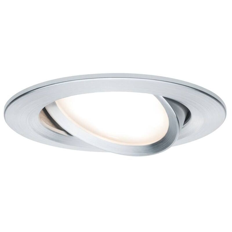 foto del prodotto 93486 nova lampada da incasso led monocolore led 6 w alluminio tornito paulmann