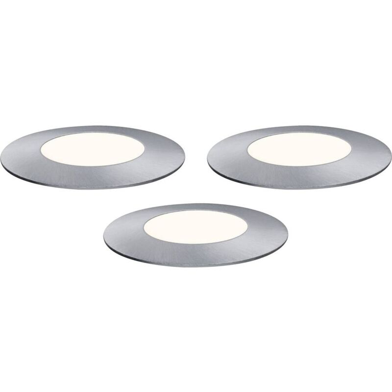 foto del prodotto 93949 sistema d illuminazione plug shine kit espansione lampade led incasso esterni kit da 3 led monocolore paulmann