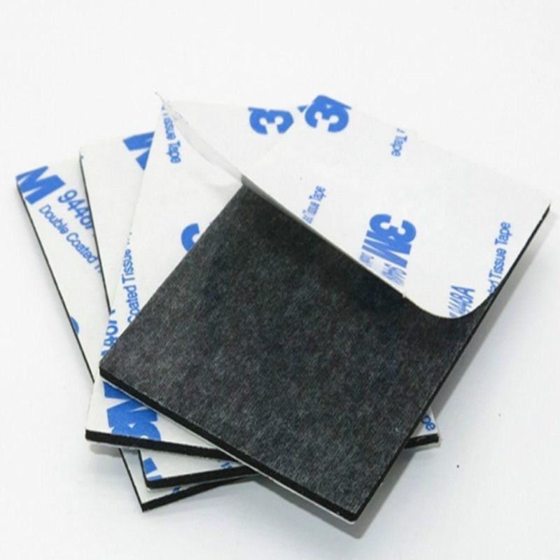 foto del prodotto 9448a biadesivo con tessuto per montaggio accessori cellulare auto misura 10 pezzi 50mm x 60mm 3m