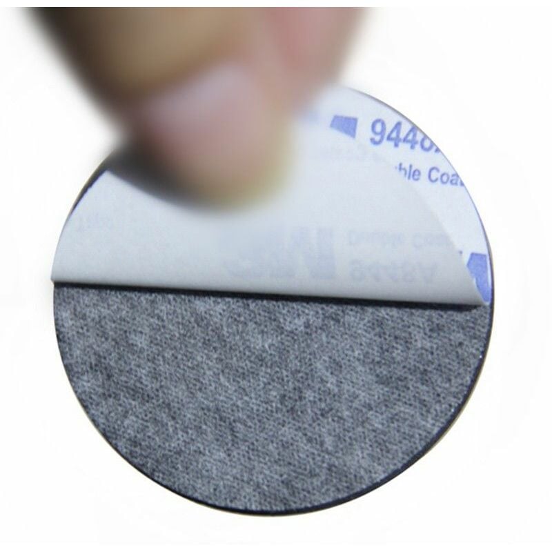 foto del prodotto 9448a biadesivo con tessuto per montaggio accessori cellulare auto misura 10 pezzi diametro 30mm 3m