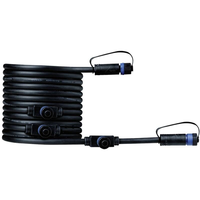 foto del prodotto 94596 sistema d illuminazione plug shine cavo di collegamento nero paulmann