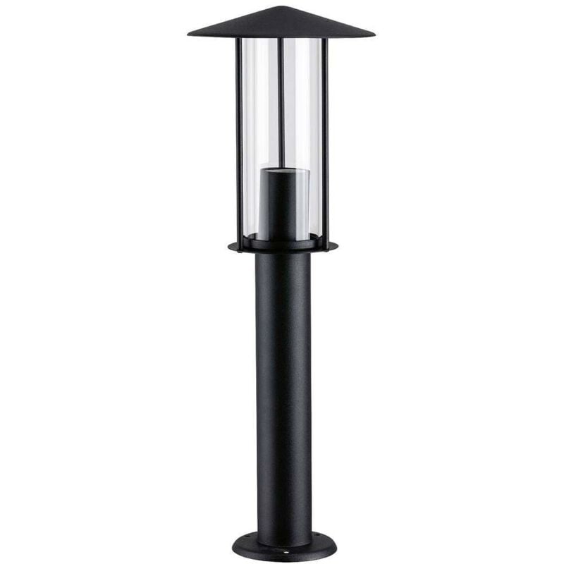 foto del prodotto 94737 classic 2200k poller dissuasore luminoso led monocolore e27 4.3 w nero - paulmann