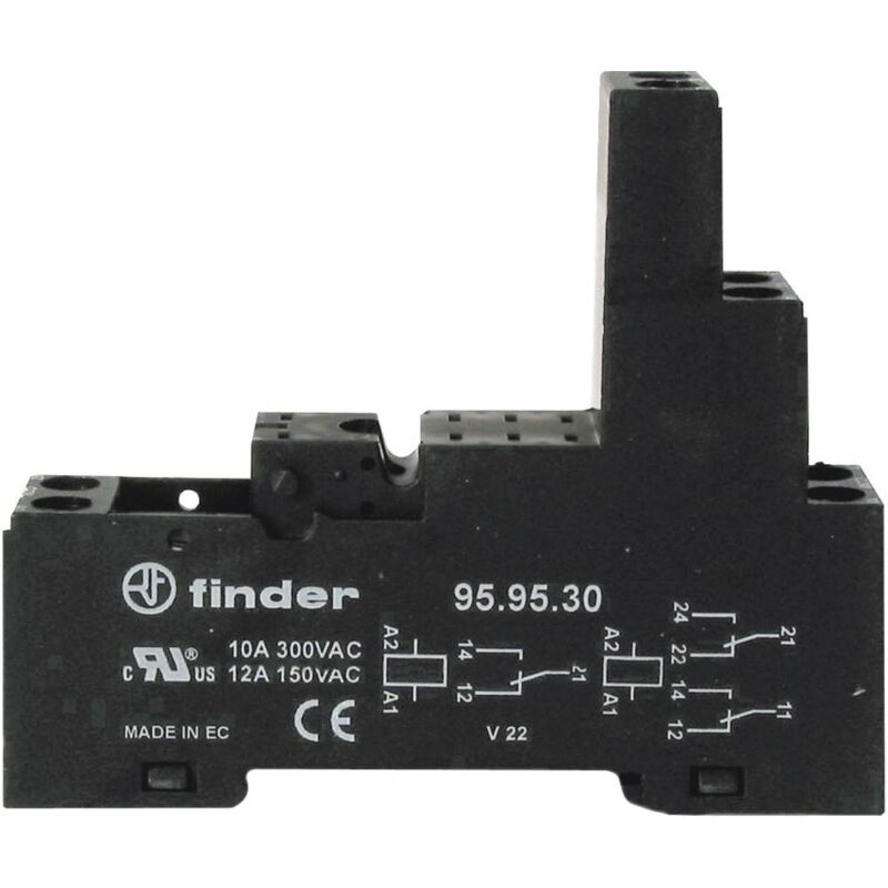 foto del prodotto 95.95.30 zoccolo per rel adatto per serie rel serie 40 40.51 40.52 40.61 1 pz finder