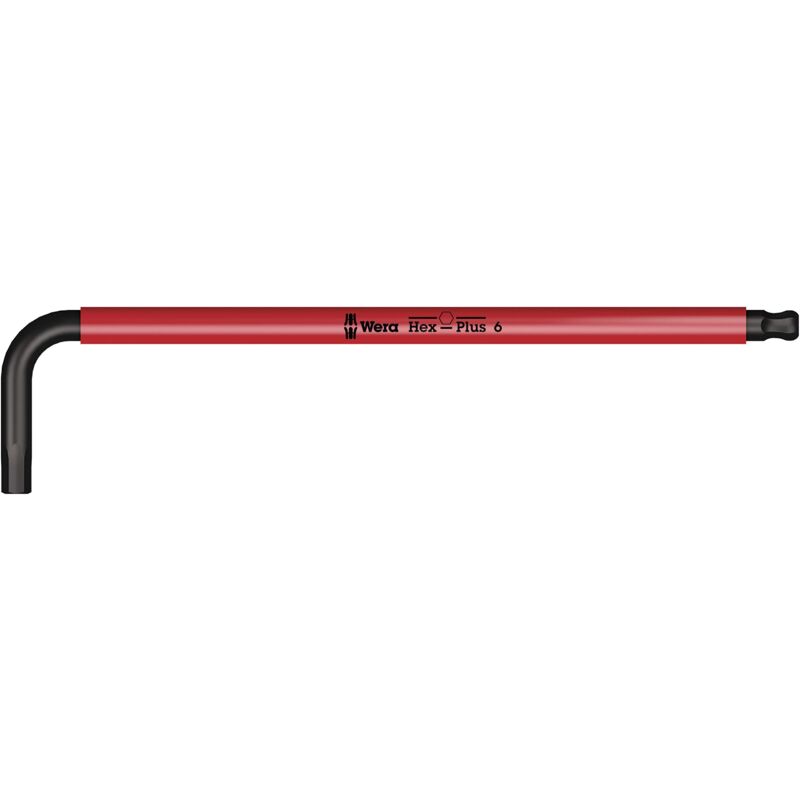 foto del prodotto 950 spkl chiave a l multicolour, metrica, blacklaser, hex plus, 6.0 mm wera