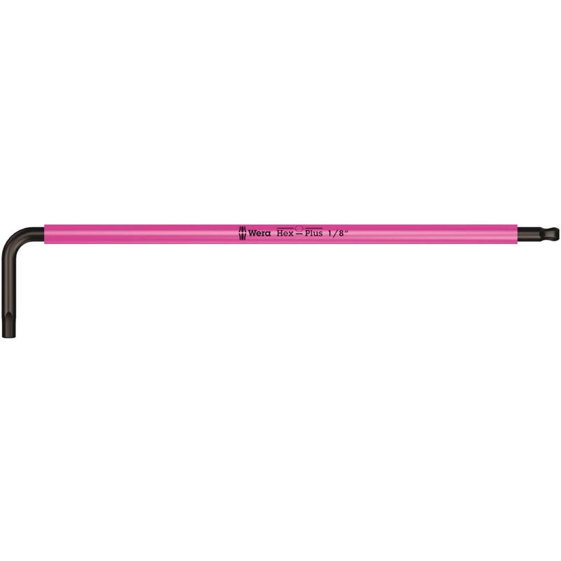 foto del prodotto 950 spkl multicolour chiave a l, in pollic, 1 8 pollice leuchtpink wera