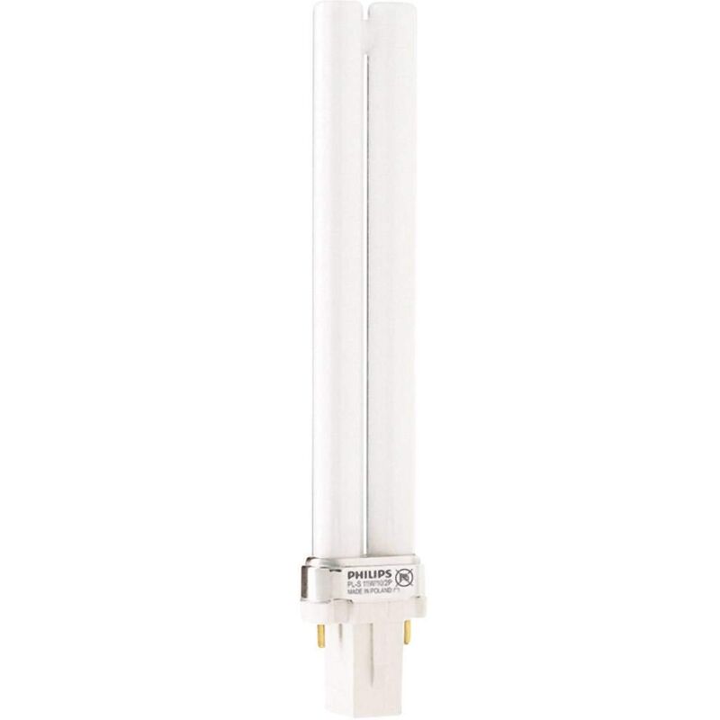 foto del prodotto 95201180 cattura insetti fluorescente pl s 11w 10 2p g23 philips
