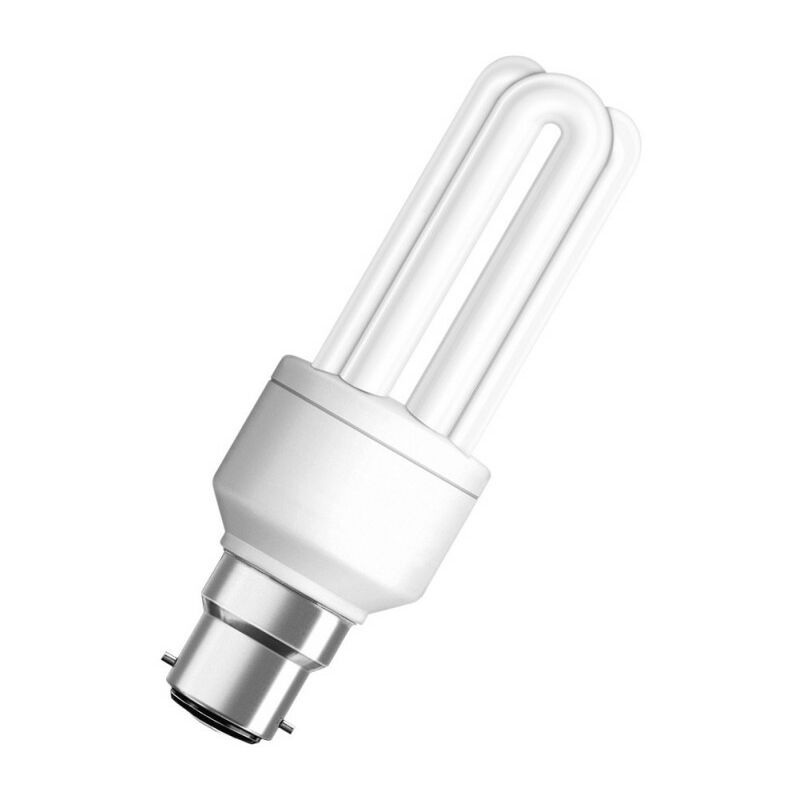 foto del prodotto 952256 dulux stick b22 15w 2700k lampadina fluorescente compatta osram