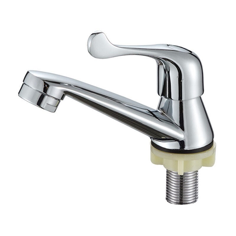 foto del prodotto 96 rubinetto singolo per lavabo freddo con rubinetto a sgancio rapido da tavolo per carichi pesanti