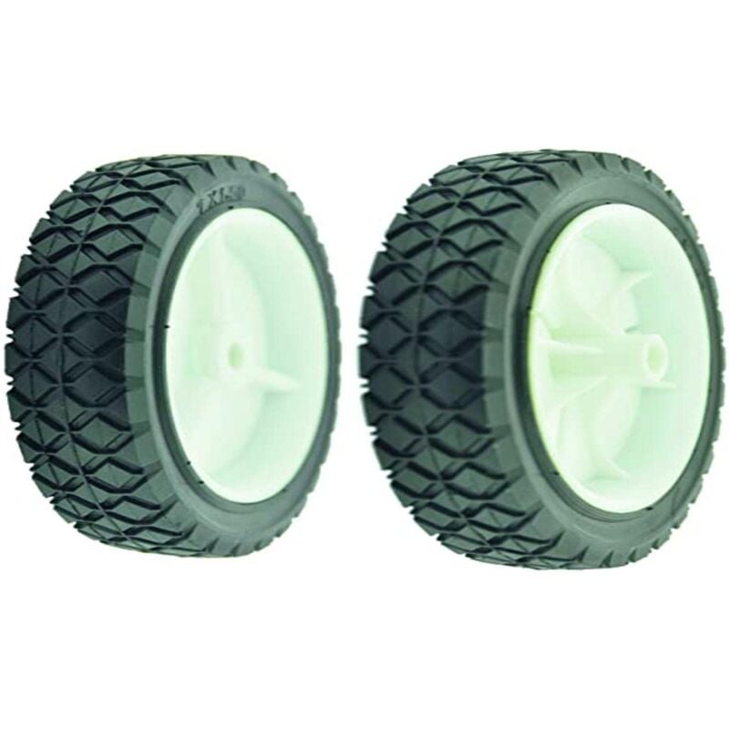 foto del prodotto 9615 9615 ruote di plastica con diametro della manopola ingranaggi mozzo colore 178 millimetri, lunghezza 38 millimetri f1910 greenstar