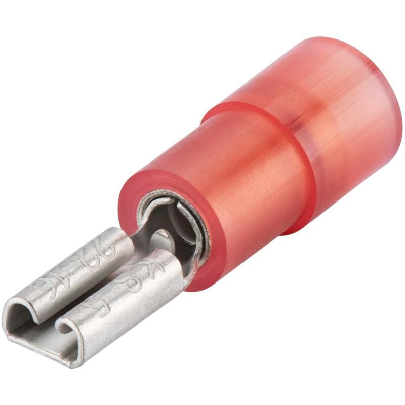 foto del prodotto 97 99 020 terminali piatti femmina isolati 100 pz cad.