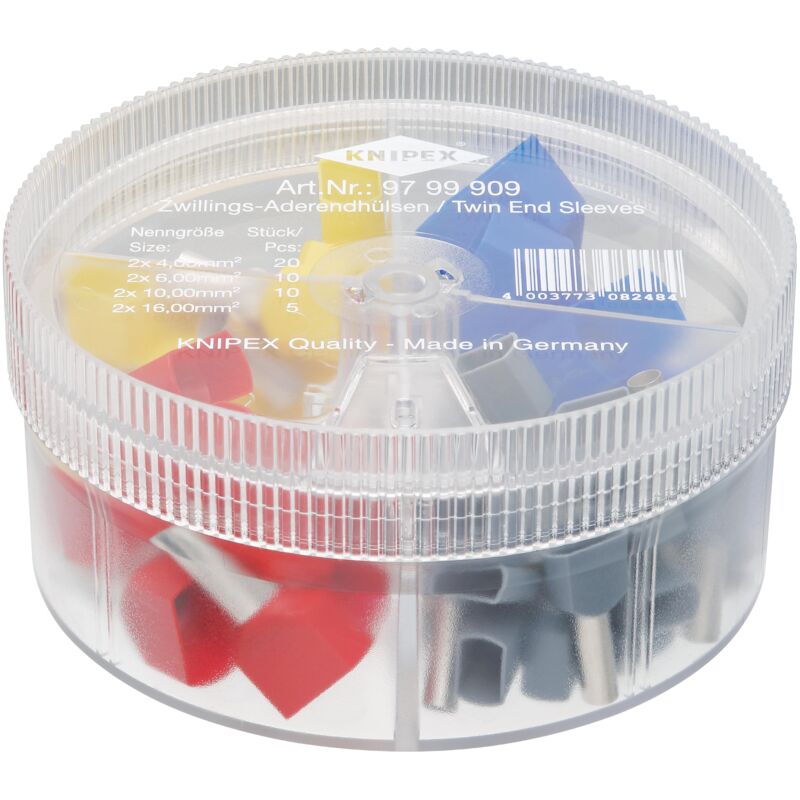 foto del prodotto 97 99 909 scatole assortimento con terminali a bussola preisolati