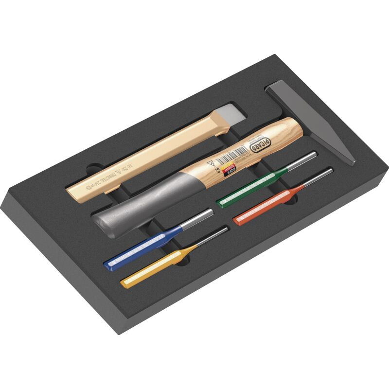 foto del prodotto 9782 set di martelli con inserto in schiuma 1 - wera