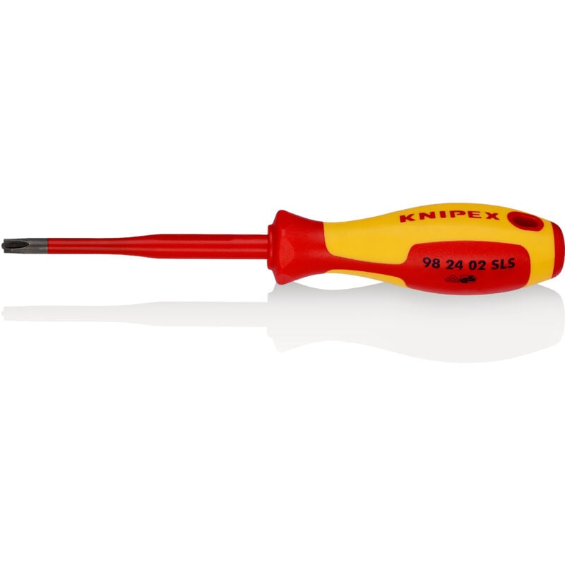 foto del prodotto 98 24 02 sls giraviti slim plusminus phillips impugnatura isolante, in materiale bicomponente, collaudato vde brunita 212 mm