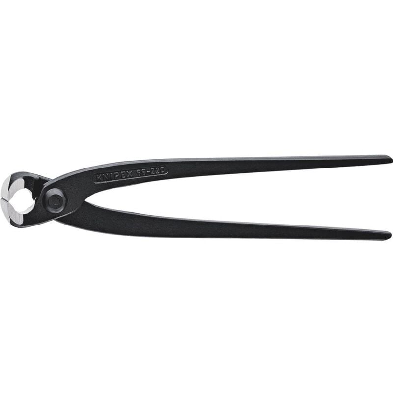 foto del prodotto 99 00 220 ean tenaglia pinza per ferraioli e cementisti bonderizzata nera 220 mm