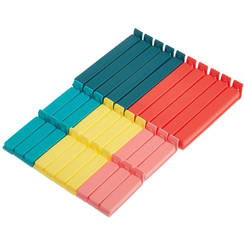 foto del prodotto 990025 bevara clip per chiudere sacchetti, multicolore, 16x12x3 cm, 30 unit ikea