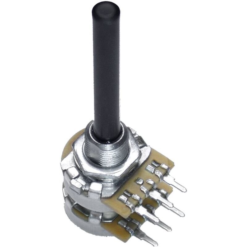 foto del prodotto 9919 9919 potenziometro rotativo stereo 0.2 w 22 k 1 pz. omeg