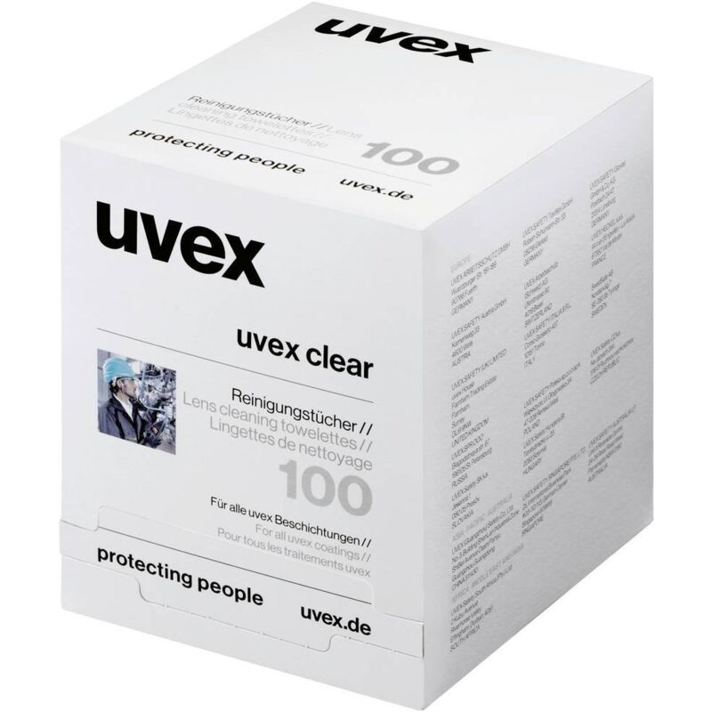 foto del prodotto 9963005 panno pulizia occhiali 100 pz. uvex