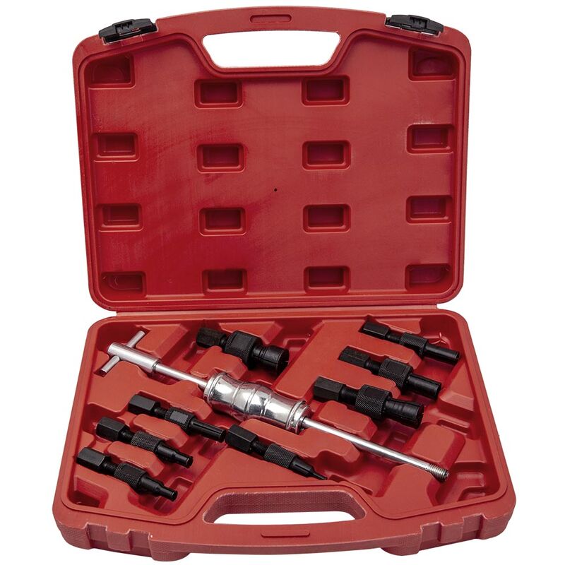 foto del prodotto 9pcs estrattore per cuscinetti interni rimozione tool set 8 32mm collets set
