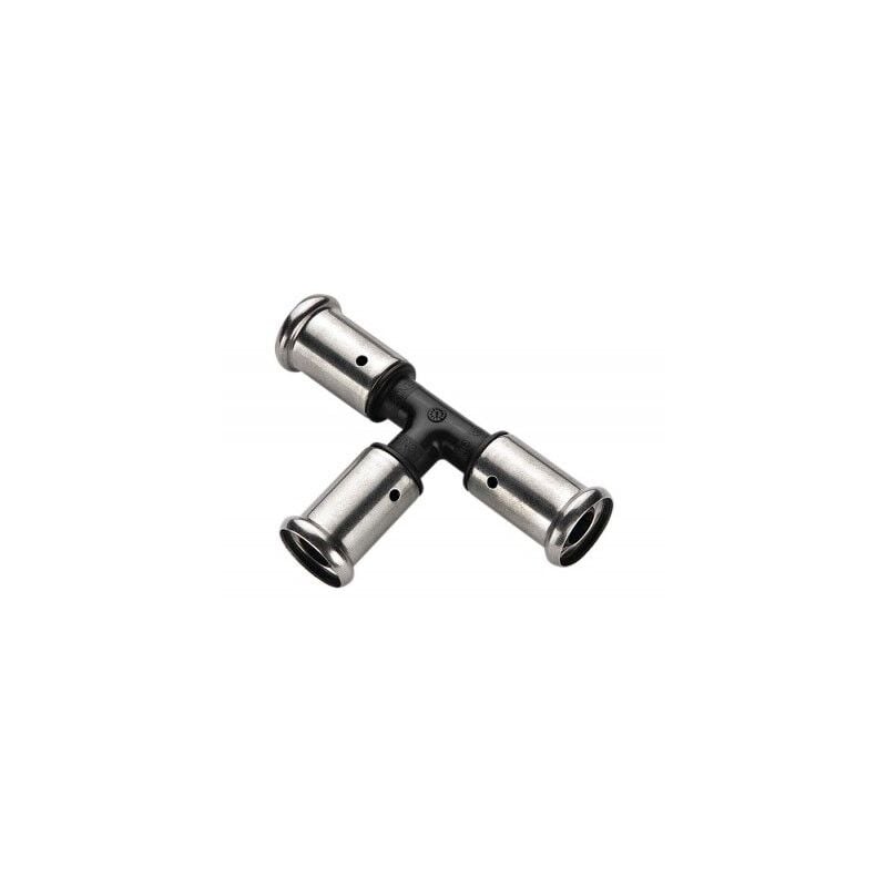 foto del prodotto 9pk raccordo tee intermedio 16x16x16 mm pvdf a pressare 9pk161616