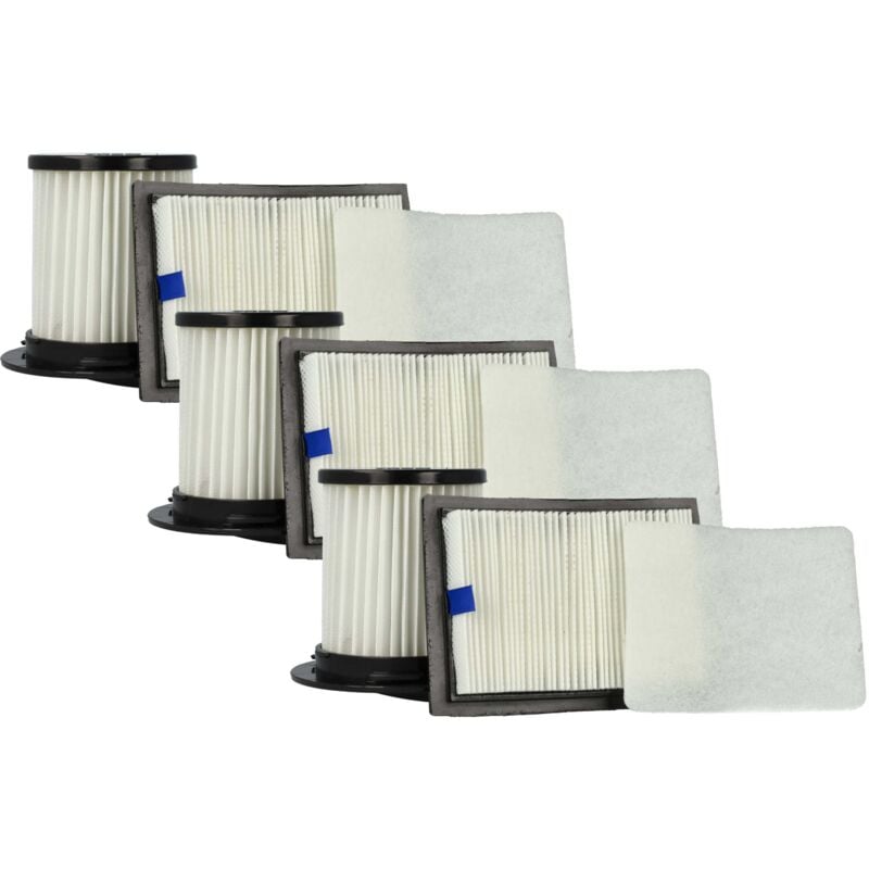 foto del prodotto 9x filtro compatibile con dirt devil centrino x3.1, m2012, m2012-3, m2012-4, m2725, m2725-0, m2725-1, m2725-2, m2725-3 aspirapolvere - vhbw