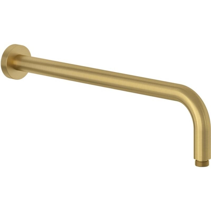 foto del prodotto a-qa - braccio doccia, 41 cm, color oro spazzolato 66514n0-00 - kludi
