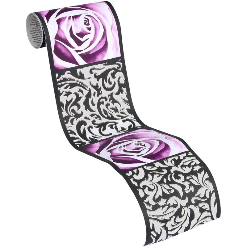 foto del prodotto a.s.creations a.s. cr ation 901910 bordo decorativo autoadesivo, colore viola nero