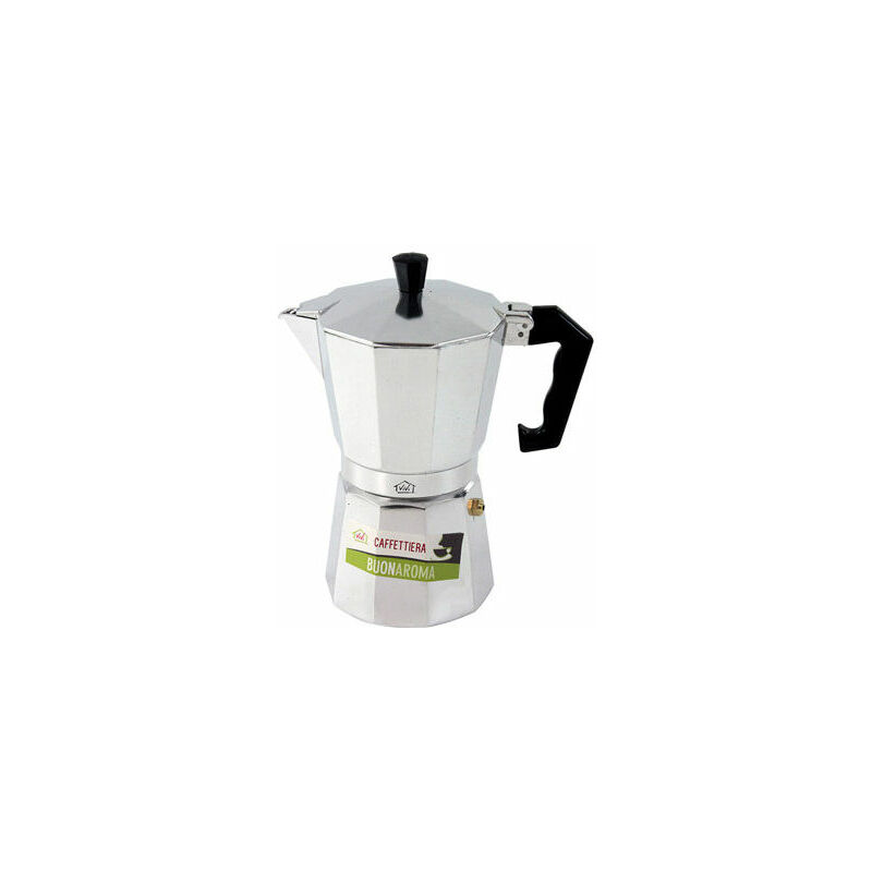 foto del prodotto a112ra 1 caffettiera alluminio 1 tazza buon aroma 3c casa