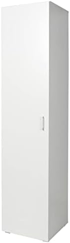 foto del prodotto a1505006 armadio 1 anta 5 vani bianco