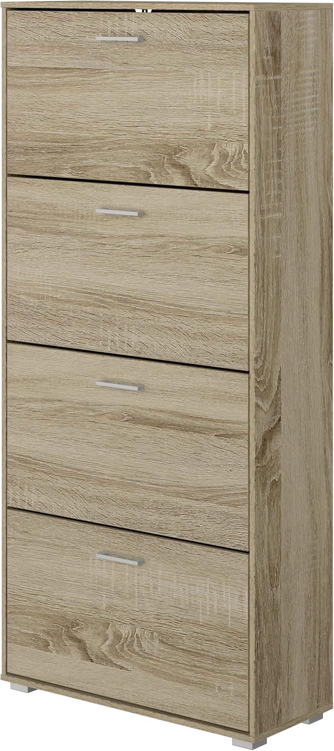 foto del prodotto a1505102 - scarpiera 4 scomparti rovere