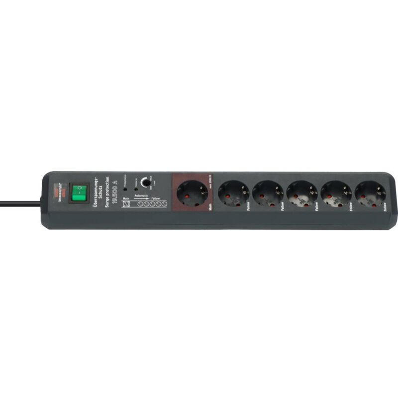 foto del prodotto a1945202101159490966 1159490966 base m ltiple secure tec con protecci n contra sobretensi n y funci n master slave, max 3500 w, 230 v, multicolor,
