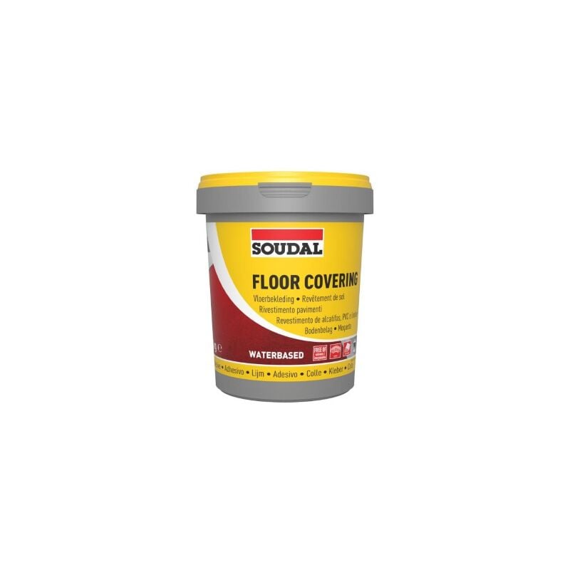 foto del prodotto a26 colla adesivo pavimenti morbidi rivestimenti moquette vinile pvc 1 kg 1 kg soudal