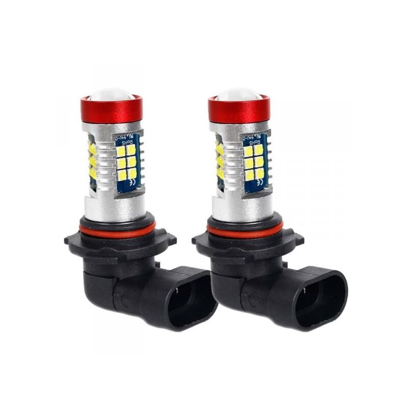 foto del prodotto a2zworld 2 pz lampada led hb4 9006 12 24v 400lm 8w bianco freddo per fendinebbia auto