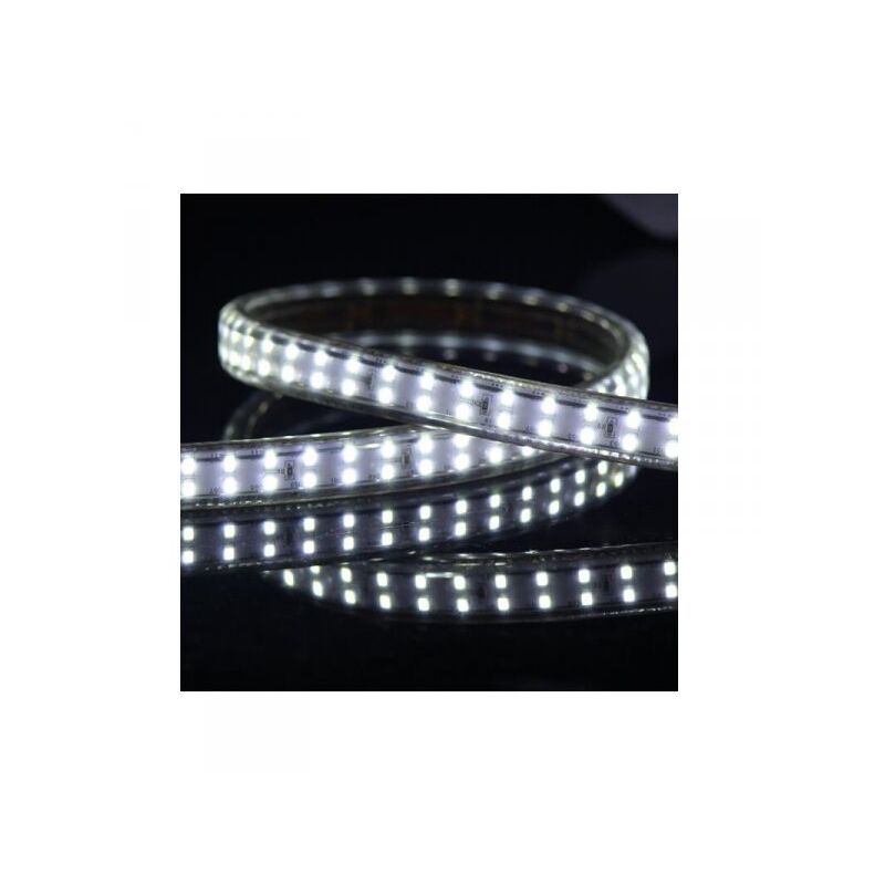 foto del prodotto a2zworld bobina striscia led 220v bianco freddo impermeabile ip67 interno esterno 1 metro