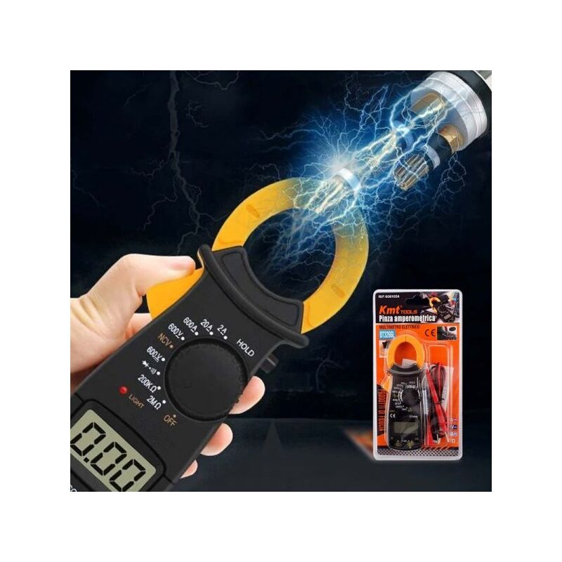 foto del prodotto a2zworld pinza amperometrica, conteggi pinza amperometrica dc ac automatico