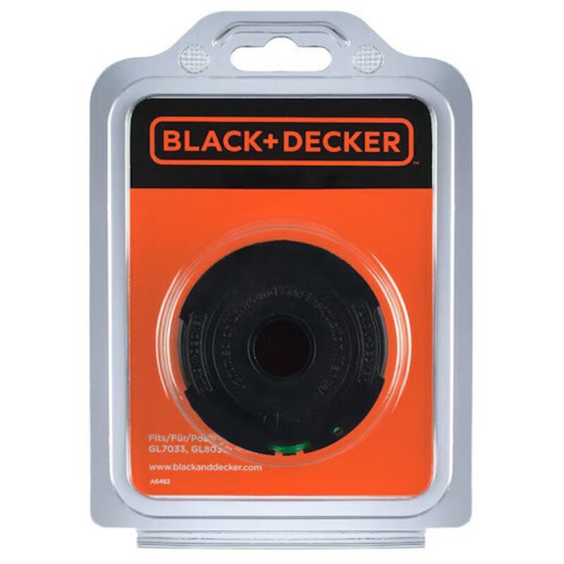 foto del prodotto a6482 black decker bobine de rechange black decker reflex 6m fil d2mm
