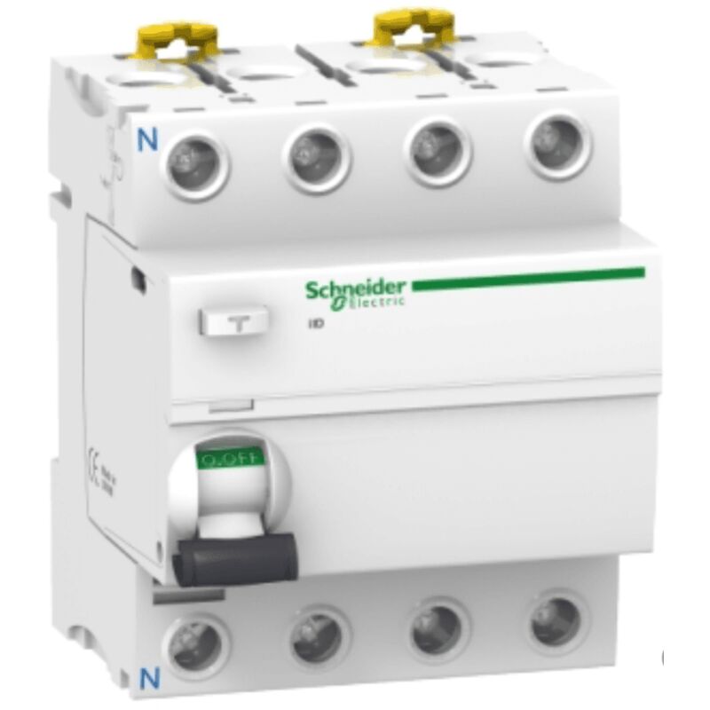 foto del prodotto a9r41425 interruttore differenziale puro iid 4p 25a 30ma tipo ac schneider