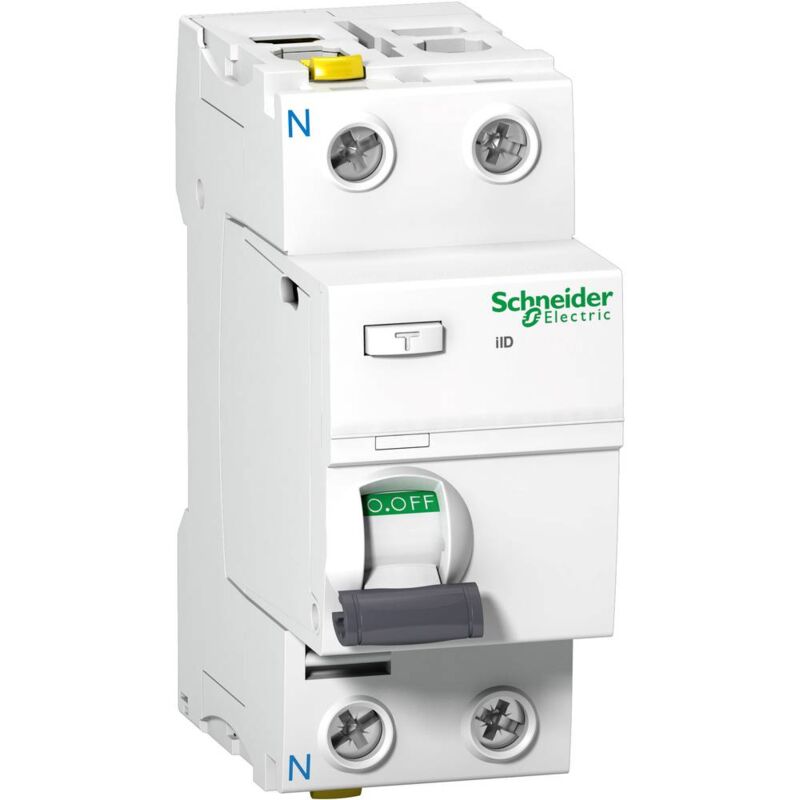 foto del prodotto a9z21225 a9z21225 interruttore differenziale a 25 a 0.03 a 240 v schneider electric