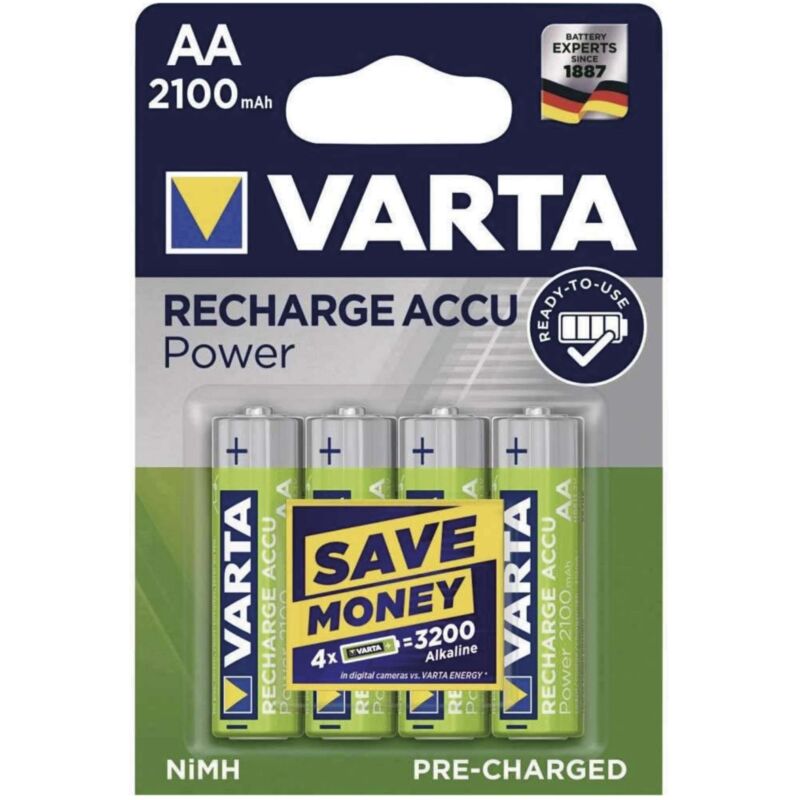 foto del prodotto aa stilo recharge accu power