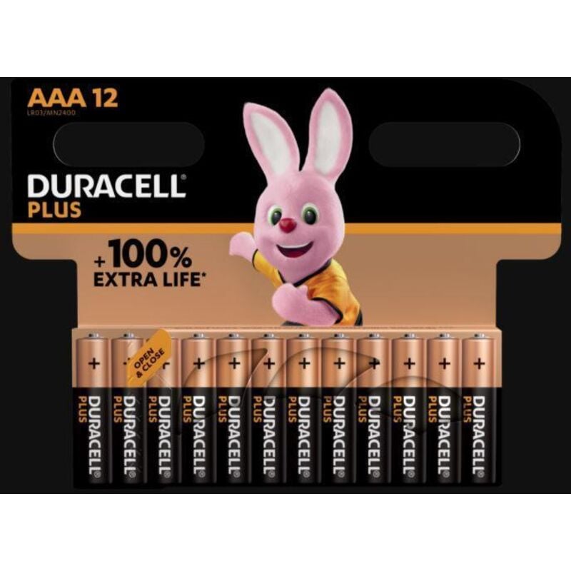 foto del prodotto aaa ministilo 12 batterie affidabili per il quotidiano - duracell