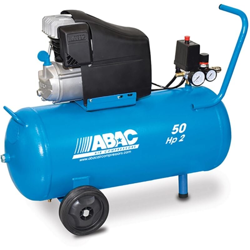 foto del prodotto abac compressore aria lubrificato monte carlo l20 50l 2hp