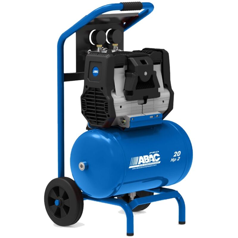 foto del prodotto abac compressore aria silenzioso hockenheim os20p da 20 litri