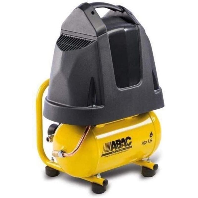 foto del prodotto abac compressore coassiale a pistone oiless base line 6 lt