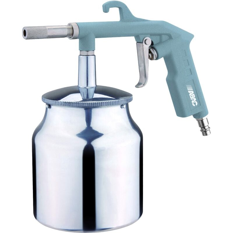 foto del prodotto abac pistola sabbiatrice per compressore g 560a, sabbiatrice con serbatoio per sabbia da 1l, ugello da 6 mm, pressione max 8 bar