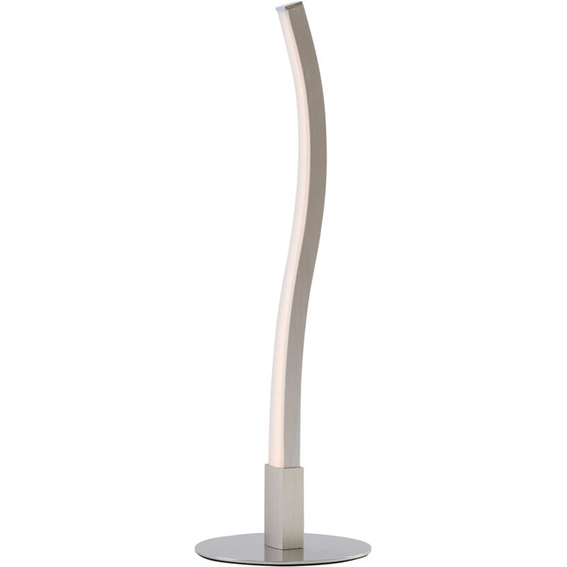 foto del prodotto abatjour moderno primo alluminio argento led 3,74w 3000k