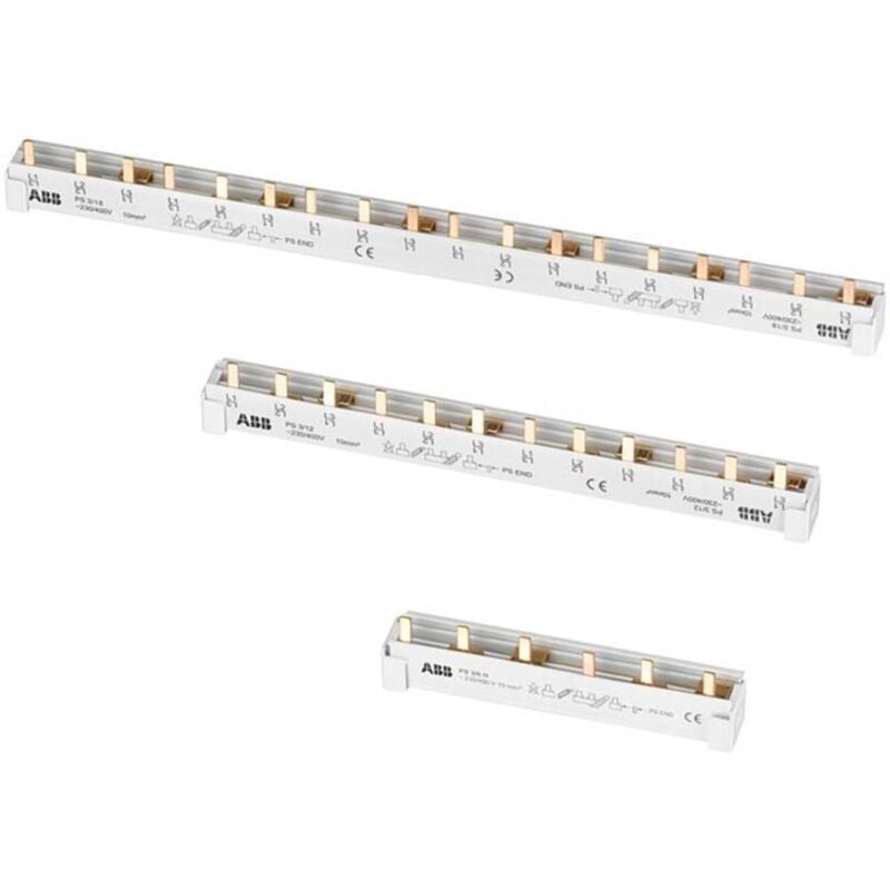 foto del prodotto abb 2cdl230001r1060 guida di fase numero di righe 3 3 poli 10 mm 1 pz.